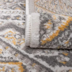 Chodniki|Dywany Z Krótkim Włosiem|inny Chodnik aztecki szary NORWAY 80x200 cm