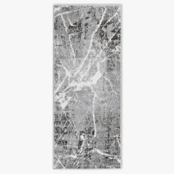 Chodniki|Dywany Z Krótkim Włosiem|inny Chodnik marmurkowy szary WIKTORIA 67x160 cm