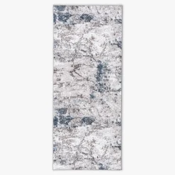 Dywany Z Krótkim Włosiem|Chodniki|inny Chodnik przecierany szarogranatowy LONG 67x160 cm