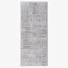 Chodniki|Dywany Z Krótkim Włosiem|inny Chodnik srebrny LINIE MIGUEL 67x160 cm