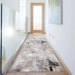 Chodniki|Dywany Z Krótkim Włosiem|inny Chodnik szarobeżowy PRZECIERKA LONG 80x300 cm