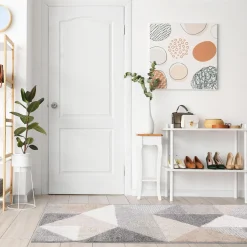 inny Chodnik szarobeżowy w trójkąty HOUSTON 67x160 cm