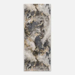 Chodniki|Dywany Z Krótkim Włosiem|inny Chodnik szaro-niebieski MARMUR NORWAY 67x160 cm