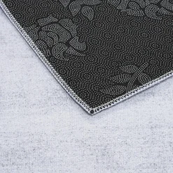 inny Chodnik szary BORDIURA CRYSTAL VELVET 80x200 cm