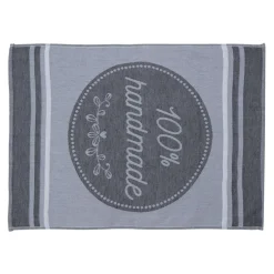 Ściereczka kuchenna szara HANDMADE 50x70 cm