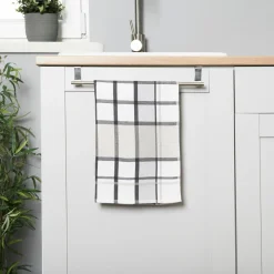 Tekstylia Kuchenne|Tekstylia Kuchenne| Ściereczka kuchenna szaro-beżowa KRATI 50x70 cm