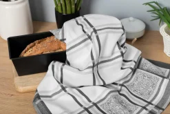 Ścierka kuchenna szara MAJOLICA 50x70 cm