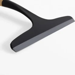 Estetica Ściągaczka do szyb czarna z bambusowym uchwytem