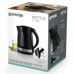 Małe Agd|Czajniki I Kawiarki|Gorenje Czajnik elektryczny czarny K17BK