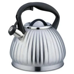 Czajniki I Kawiarki| Czajnik na gaz i indukcję retro srebrny 3 l