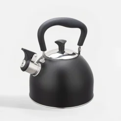 Czajniki I Kawiarki|inny Czajnik na indukcję i gaz z gwizdkiem czarny 1,8 l