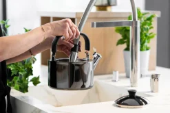 Czajniki I Kawiarki|Vialli Design Czajnik z gwizdkiem DIAMANTE 1,5 l