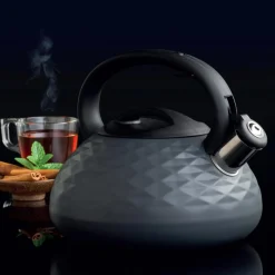 Ambition Czajnik z gwizdkiem GOLF szary mat 2,3 l