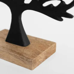 inny Dekoracja czarna DRZEWO 16 cm