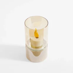 Dekoracje Led|inny Dekoracja LED amber ŚWIECZKA 12,3 cm