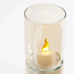 inny Dekoracja LED amber ŚWIECZKA 18,3 cm