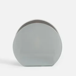 inny Dekoracja LED przydymione szkło KOMINEK 9x5x11 cm