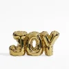 Figurki Dekoracyjne|inny Dekoracja napis JOY złoty