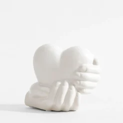 inny Dekoracja SERCE biała