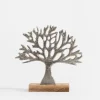 Figurki Dekoracyjne|inny Dekoracja srebrna DRZEWO 16 cm