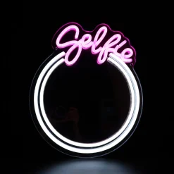 Zumaline Dekoracja świetlna LED NEON LUSTRO SELFIE