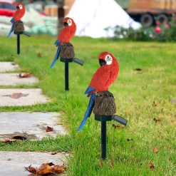 Zumaline Dekoracja zewnętrzna solarna LED IP44 PAPUGA