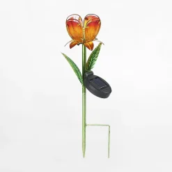 Lampy Ogrodowe|Lampy Ogrodowe|Zumaline Dekoracja zewnętrzna solarna LED IP44 KWIAT