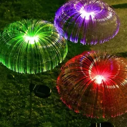 Lampy Ogrodowe|Lampy Ogrodowe|Zumaline Dekoracja zewnętrzna solarna LED RGB IP44 77 cm