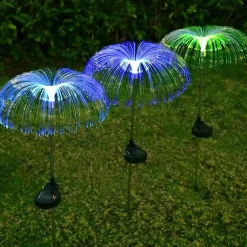 Lampy Ogrodowe|Lampy Ogrodowe|Zumaline Dekoracja zewnętrzna solarna LED RGB IP44 77 cm