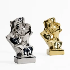 Figurki Dekoracyjne|inny Dekoracja złota TWARZE 21 cm