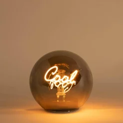 Dekoracje Led|inny Dekoracyjna LED szklana kula z napisem COOL