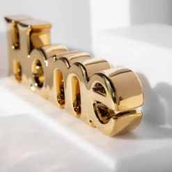 Figurki Dekoracyjne|inny Dekoracyjny napis złoty HOME