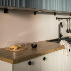 inny Deska bambusowa okrągła z kloszem 28,2 cm