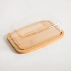 inny Deska bambusowa z kloszem