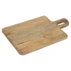 Noże I Deski Do Krojenia| Deska do krojenia i serwowania z drewna mango 39,5x25x2 cm