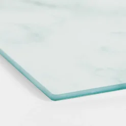 inny Deska do krojenia szklana BIAŁY MARMUR 20x30 cm