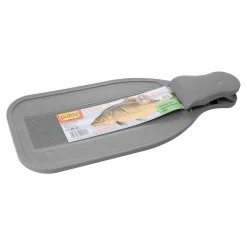 Deska do obrabiania ryb z klipsem szara