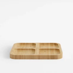 Miski, Patery I Półmiski|inny Deska do serwowania przekąsek bambusowa 29,5x29,5 cm