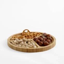 inny Deska do serwowania przekąsek bambusowa 20 cm
