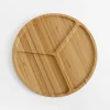 inny Deska do serwowania przekąsek bambusowa 30 cm