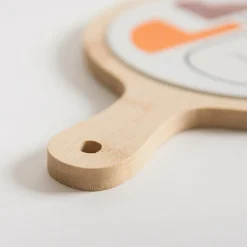 inny Deska do serwowania z ceramicznym talerzem 17,5 cm