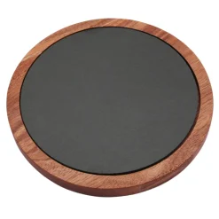 inny Deska do serwowania z łupkiem okrągła 17,5 cm