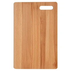 Noże I Deski Do Krojenia| Deska drewniana do krojenia i serwowania 34x22x1,8 cm