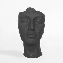 inny Donica głowa czarna 25x21x38 cm