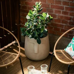 Donice Ogrodowe|Donice, Osłonki I Kwietniki|inny Donica twarz beżowa 45x42,5 cm