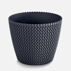 Donice Ogrodowe|Donice, Osłonki I Kwietniki|inny Doniczka antracytowa SPLOFY 15,7 cm