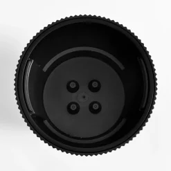 inny Doniczka z wkładem antracytowa MILLY 29,8x36,5 cm