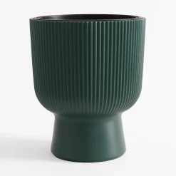 Donice Ogrodowe|Donice, Osłonki I Kwietniki|inny Doniczka z wkładem zielona MILLY 29,8x36,5 cm