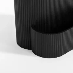 inny Dozownik z pojemnikiem ryflowany czarny