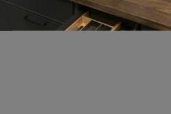 Wkłady Do Szuflad|Wyposażenie Szuflad| Drewniany wkład na folię Q-WOOD moduł D 20 cm